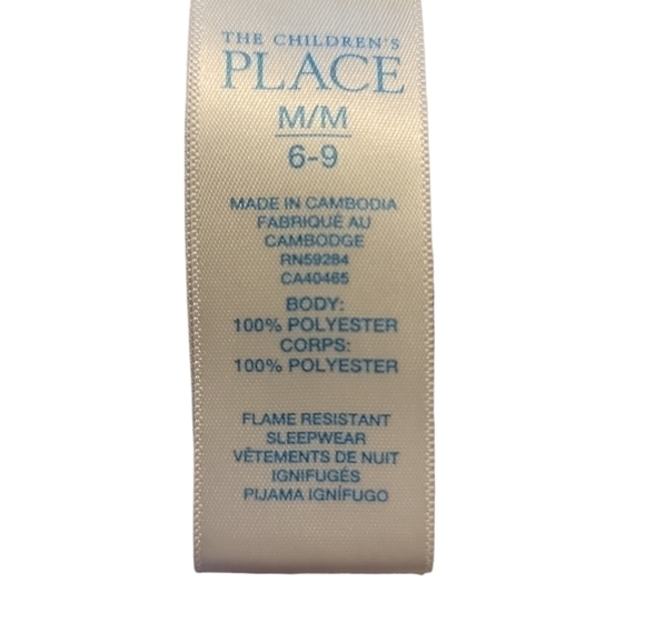 5/$10 The children’s place size 6-9 months footie pajamas - Picture 4 of 7